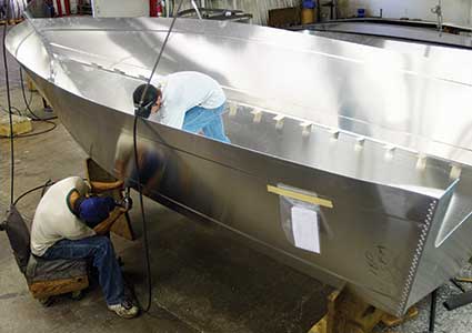 Marine Grade 100-gauge aluminum